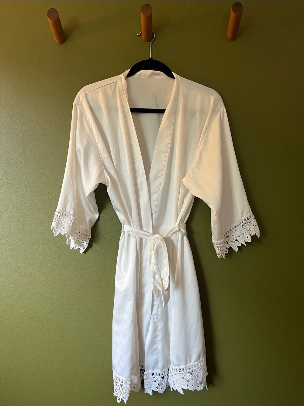 Bridal robe one size